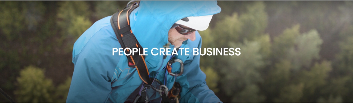 PEOPLE CREATE BUSINESS